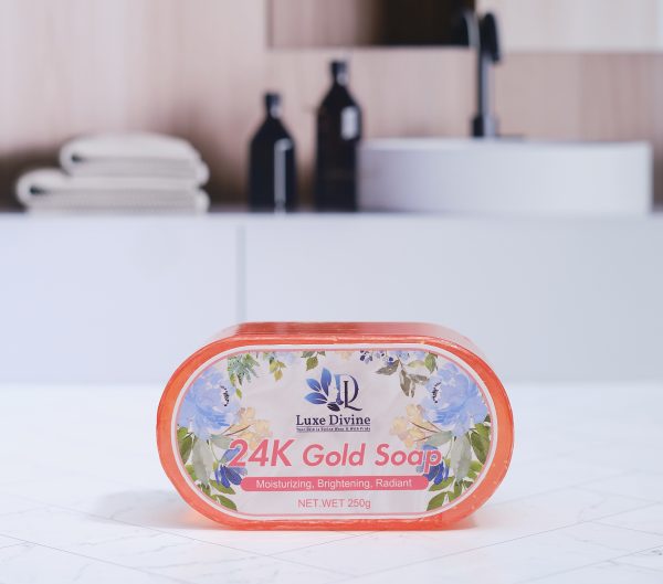 24K Gold Face And Body Soap