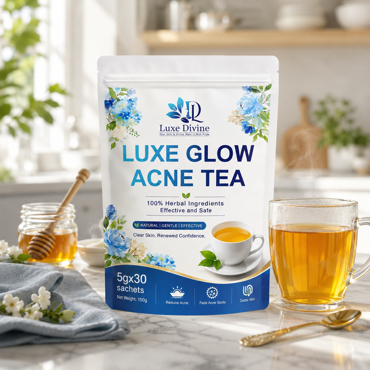 Luxe Glow Acne Tea