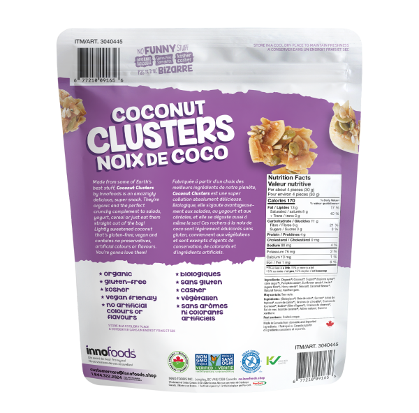 ORGANIC COCONUT CLUSTERS