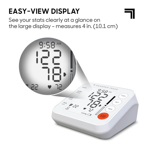 Sharper Image Blood Pressure Monitor.