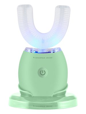 SHARPER IMAGE 360 ULTRASONIC ELECTRIC WHITENING TOOTHBRUSH