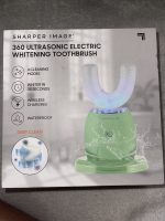 SHARPER IMAGE 360 ULTRASONIC ELECTRIC WHITENING TOOTHBRUSH