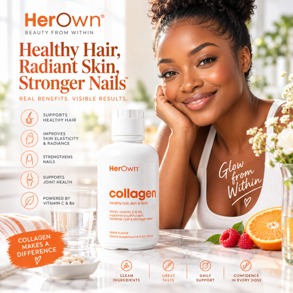 Her Own Collagen - Liquid Collagen For Skin, Hair & Nails