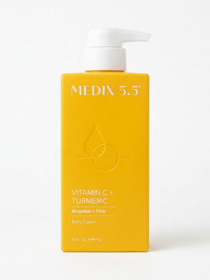 MEDIX 5.5 VITAMIN C + TUMERIC BRIGHTEN + FIRM BODY LOTION 15 Fl Oz
