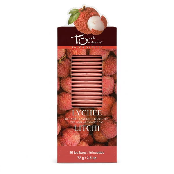 Touch Organic Strawberry White Tea -40 Tea Bags - 2.5oz/72g