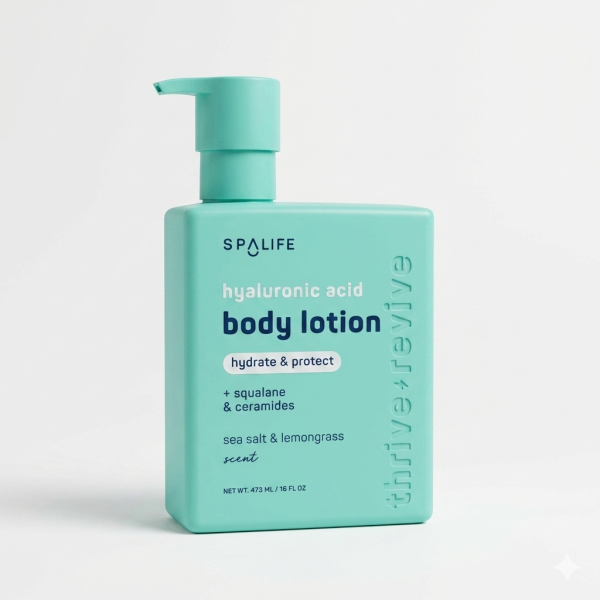 Retinol Body Lotion -Ferulic Acid & Peptides - SpaLife - 16 fl oz