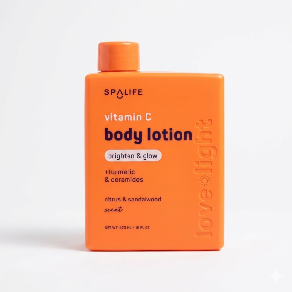 Retinol Body Lotion -Ferulic Acid & Peptides - SpaLife - 16 fl oz