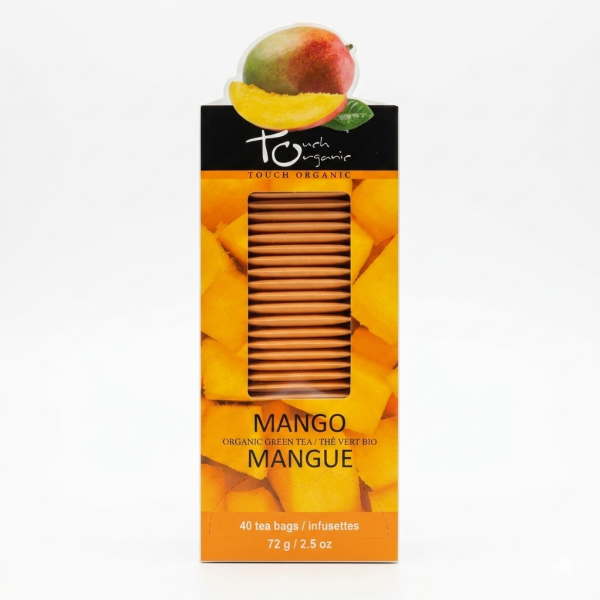 Touch Organic Strawberry White Tea -40 Tea Bags - 2.5oz/72g