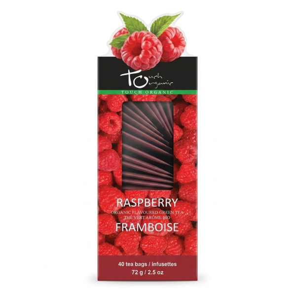 Touch Organic Strawberry White Tea -40 Tea Bags - 2.5oz/72g