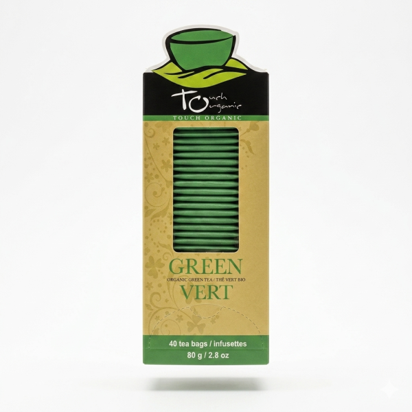 Touch Organic Strawberry White Tea -40 Tea Bags - 2.5oz/72g